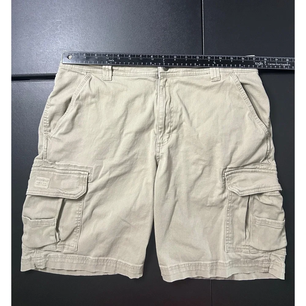 Redhead Khaki Cargo Shorts Mens 36 - Picture 6 of 8